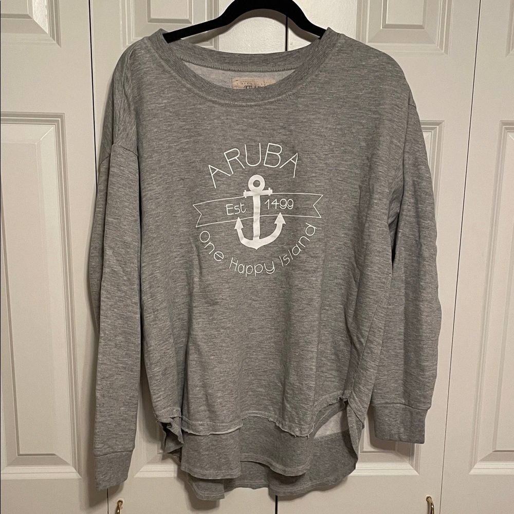 Gray Aruba Women's Sweatshirt